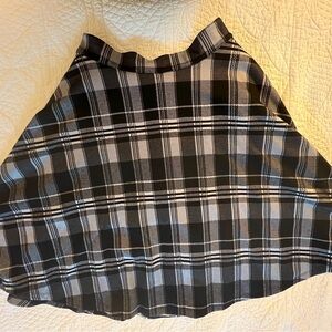 Rocksteady plaid swing skirt